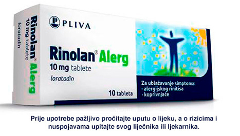 Rinolan Alerg – bez recepta u ljekarnama