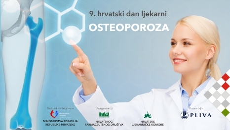 "Osteoporoza – o rizicima i prevenciji posavjetujte se s ljekarnikom!"